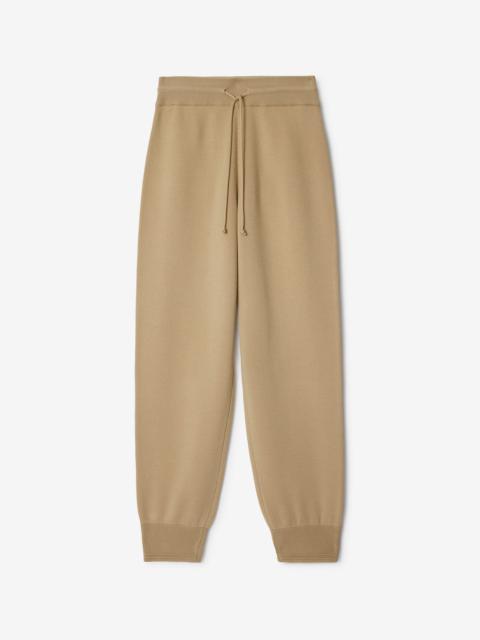 Burberry Wool Blend Jogging Pants