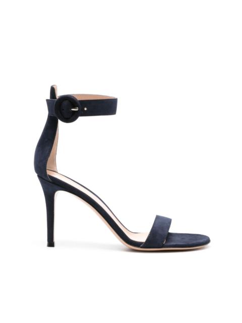 Ricca 95mm suede sandals
