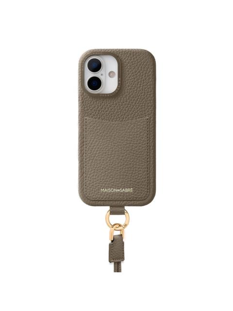 MAISON de SABRÉ sling iPhone 17 case