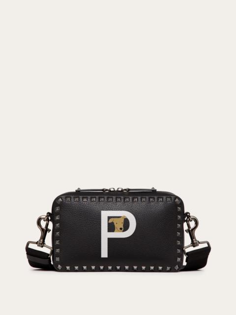 Valentino VALENTINO GARAVANI ROCKSTUD PET CROSSBODY BAG