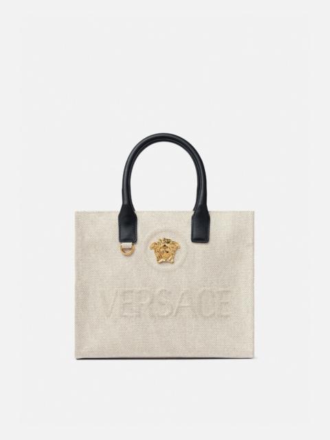 La Medusa Canvas Small Tote Bag