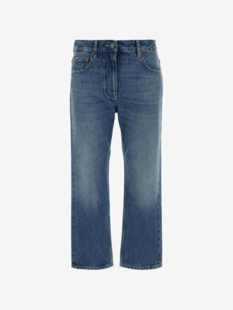 Valentino VLogo straight-leg jeans