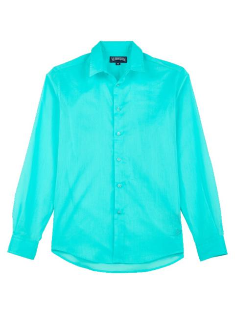 Vilebrequin Unisex Cotton Voile Light Shirt Solid