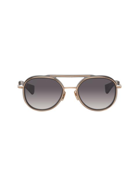 DITA Gray & Gold Spacecraft Sunglasses
