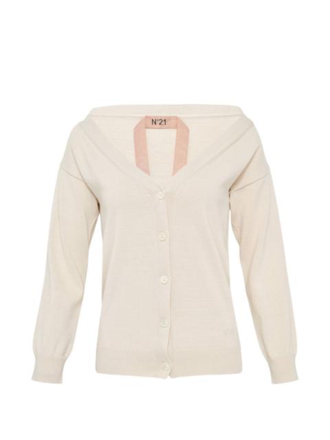 N°21 buttoned cardigan
