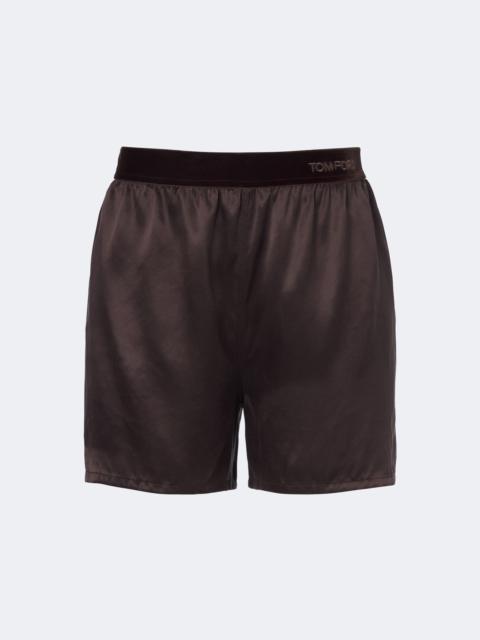 TOM FORD Silk shorts