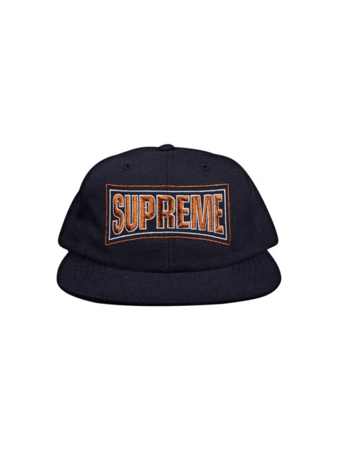 Supreme Metallic Arc 6-Panel Cap 'Navy'