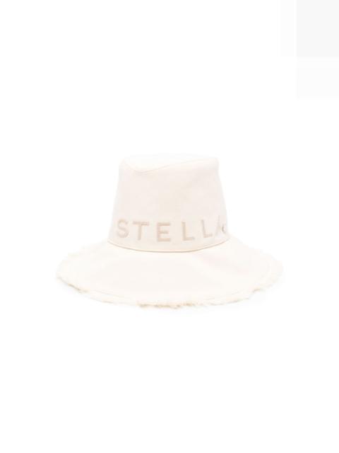 Stella McCartney logo-appliquÃ© sun hat