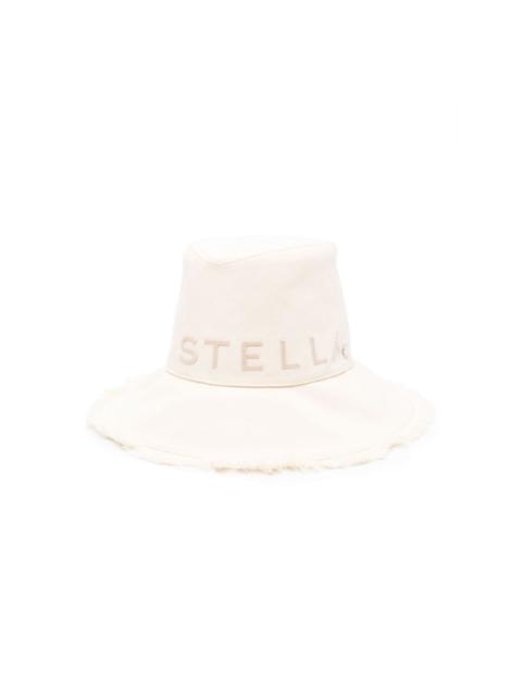 Stella McCartney logo-appliquÃ© sun hat