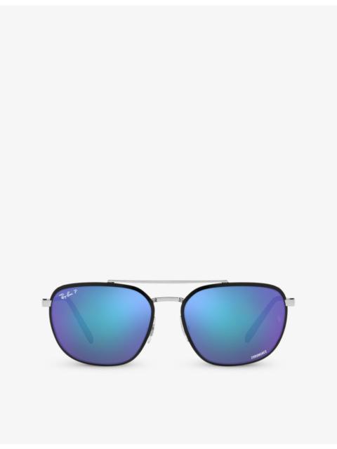 Ray-Ban RB3708 Chromance metal sunglasses