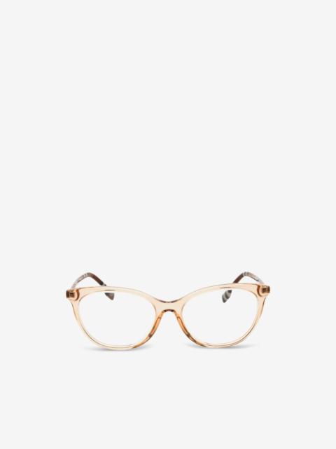 Burberry oval-frame glasses