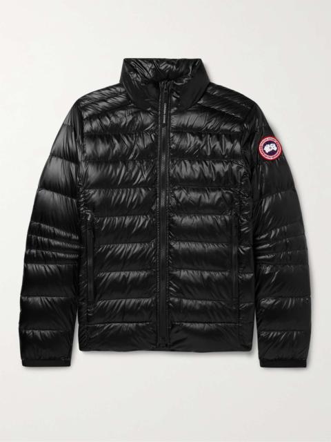 Canada Goose Crofton Slim-Fit Quilted Recycled Nylon-Ripstop Down Jacket