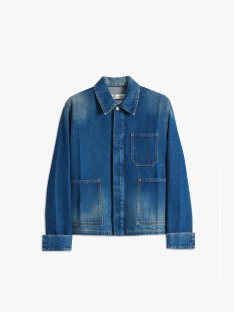 Victoria Beckham Denim Jacket in Haze Wash