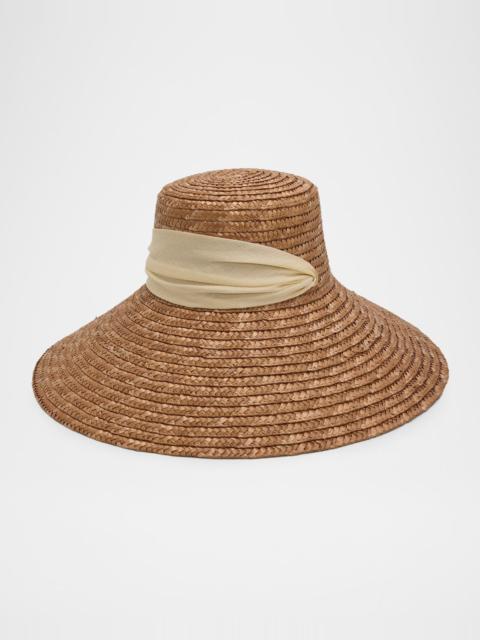 EUGENIA KIM Mirabel Wide-Brim Straw Sun Hat