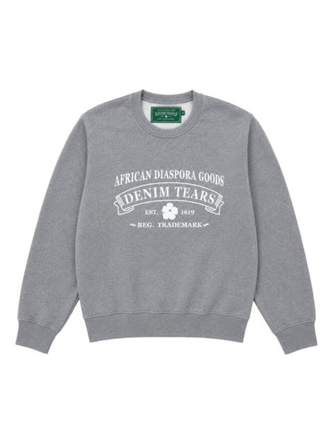 DENIM TEARS Denim Tears ADG Crewneck 'Grey White' SS26TCN19733673