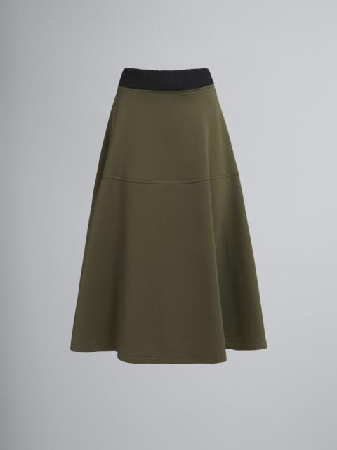 Marni COTTON JERSEY FULL SKIRT