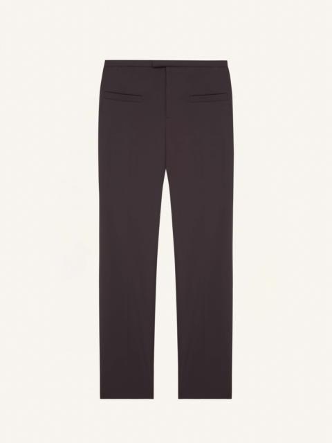 courrèges STRETCH TUBE TAILORED PANTS