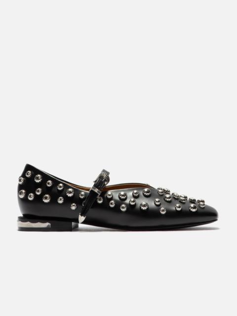 TOGA PULLA SQUARE TOE STRAP PUMPS