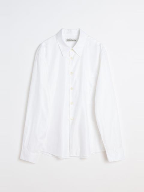 Our Legacy Beyond Shirt Static White Liquid Oxford