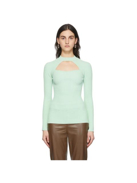 AERON Green Tulane Top