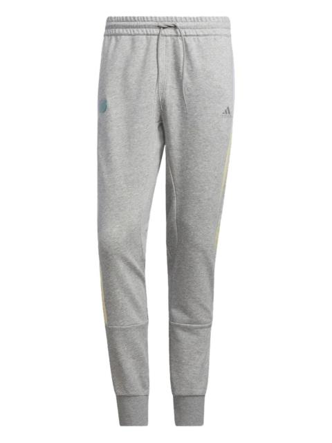 adidas logo-embroidere track pants