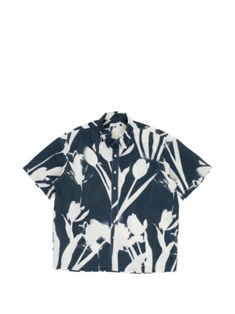 Pop Trading Company tulip print short sleeve shirt