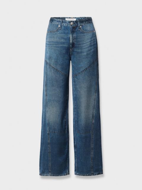 rag & bone rb Miramar Logan Twisted Seam Pant Miramar Satin