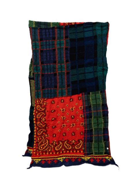 Kapital 풀 모직 스카프 (TARTAN CHECK BANDANA PATCH) - 레드