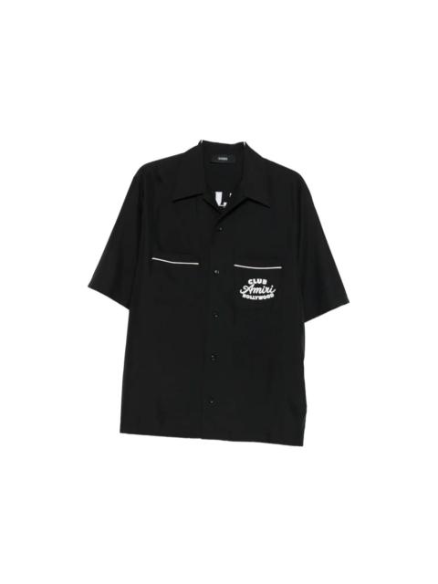 AMIRI Club Amiri Camp Shirt Black