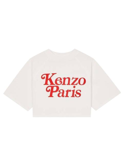 Kenzo x Verdy Boxy Cropped T-Shirt 'Off White'