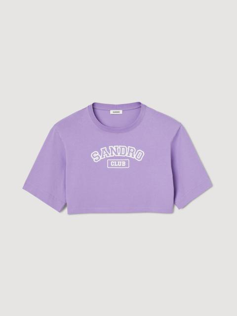 Sandro CROPPED T-SHIRT