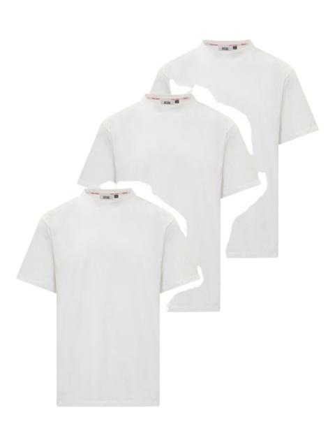 GCDS crew-neck T-shirt (pack of three)