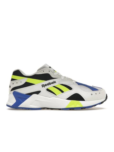 Reebok Aztrek White Black Cobalt Yellow