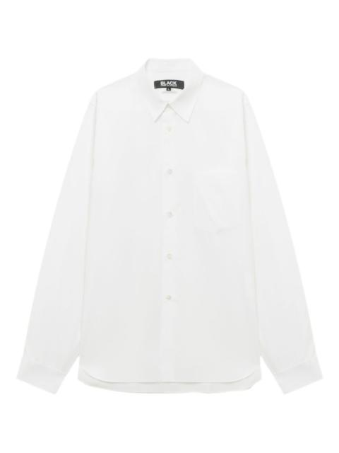 BLACK COMME des GARÇONS pocket buttoned shirt
