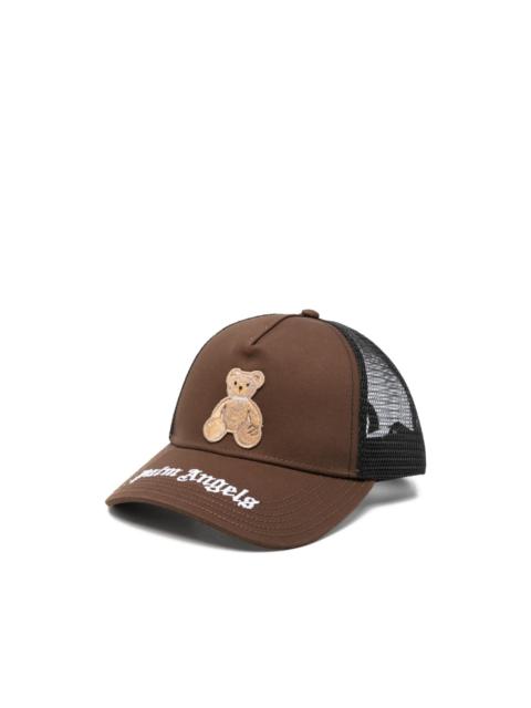Palm Angels teddy-embroidered trucker cap