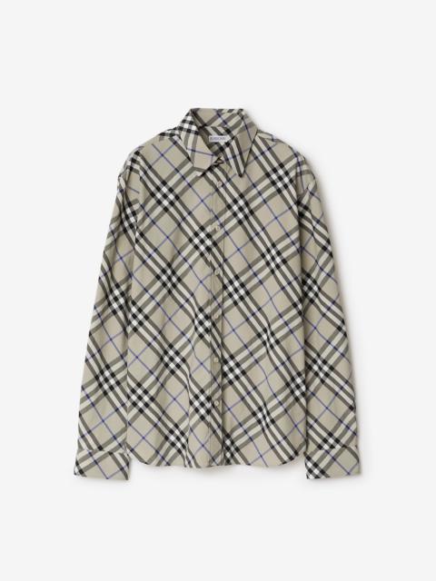 Burberry Check Cotton Shirt