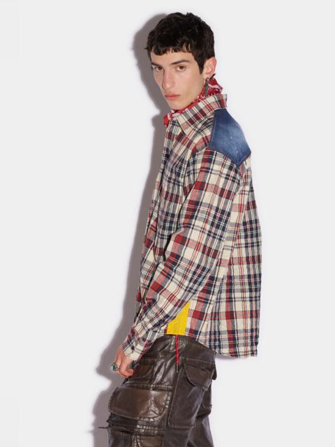 DSQUARED2 SIDE DRAWSTRING SHIRT