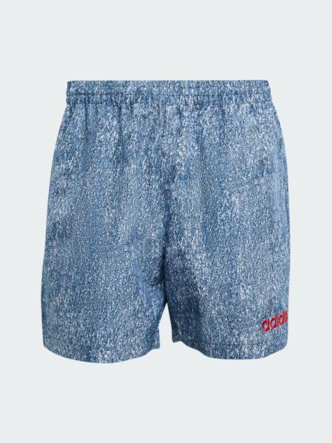 adidas Denim Graphic Shorts