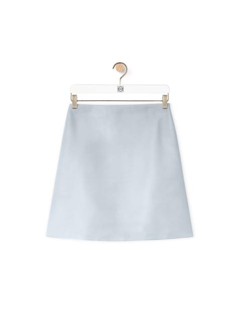 Loewe Reproportioned skirt in nappa lambskin
