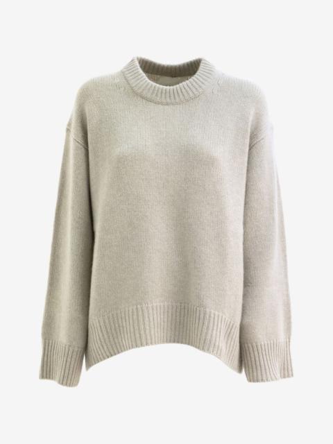 LISA YANG ribbed-knit crew-neck sweater