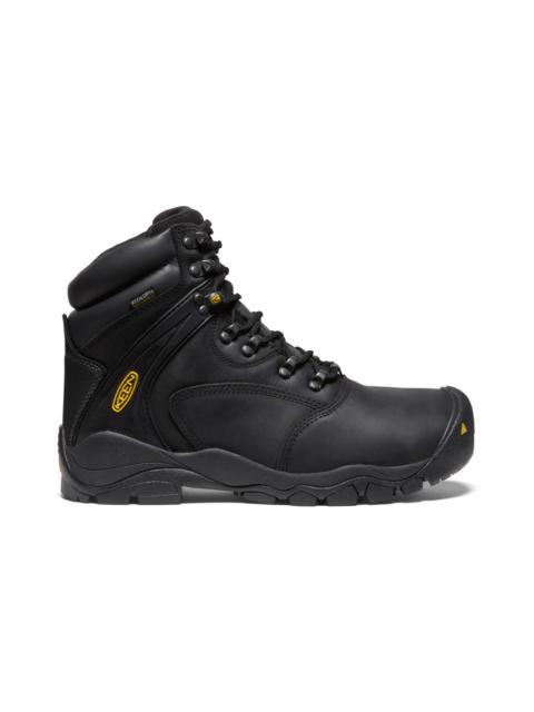 KEEN Men's Louisville 6" Waterproof Boot (Steel Toe)