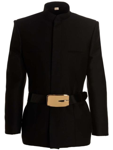 GUCCI belted blazer