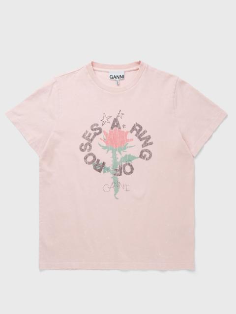 GANNI Future Heavy Jersey Overdyed T-shirt