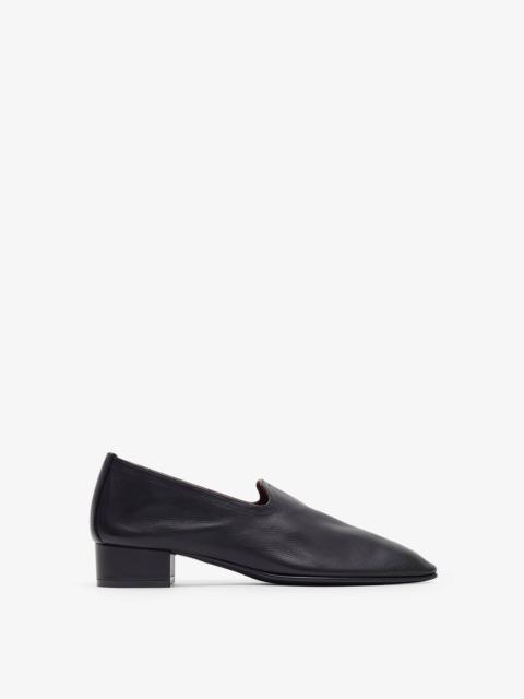 herbert levine Soft Touch 30 soft leather black loafers