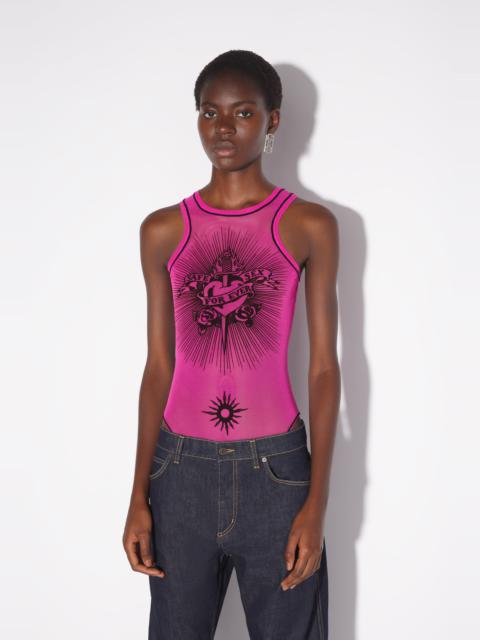 Jean Paul Gaultier THE PINK SAFE SEX TATTOO BODYSUIT