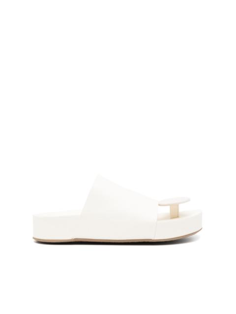 UMA WANG leather sandals
