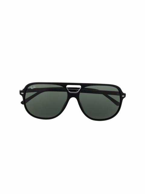 tinted aviator sunglasses