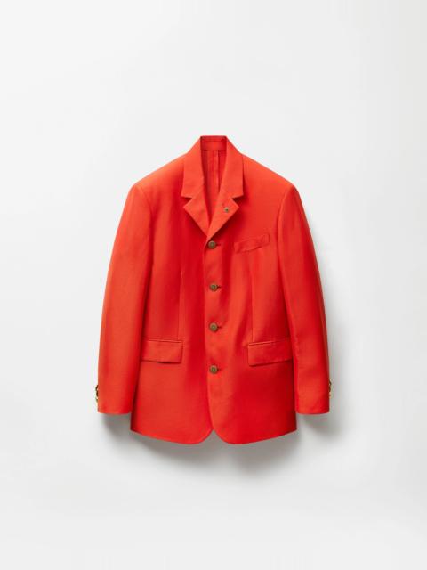 VERSACE Wool-Linen Blazer