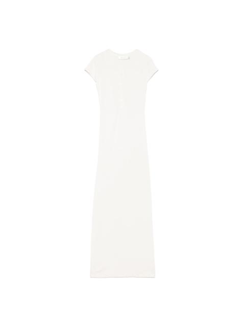 knitted maxi dress
