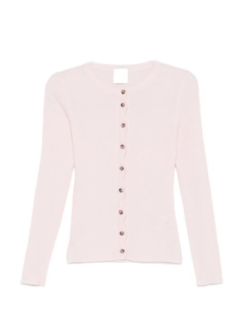 Allude ribbed cardigan